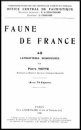 Faune de France, Volume 49: Lépidoptères Homoncures