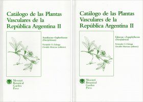 Catalogo de las Plantas Vasculares de la Republica Argentina (A-E) & (F-Z) II (2-Volume Set)