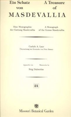 A Treasure of Masdevallia, Volume 24