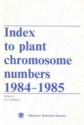 Index to Plant Chromosome Numbers, 1984-1985