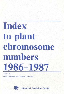 Index to Plant Chromosome Numbers, 1986-1987