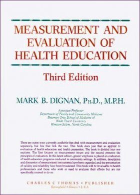 Measurement & Evaluation of Health Education