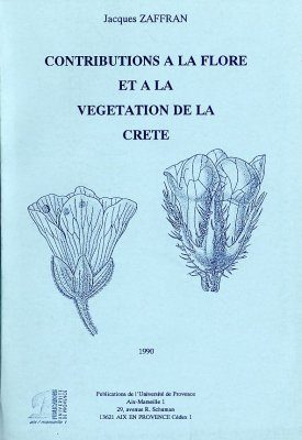 Contributions a la Flore et a la Vegetation de la Crete