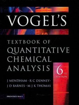 Vogel's Textbook of Quantitative Chemical Analysis
