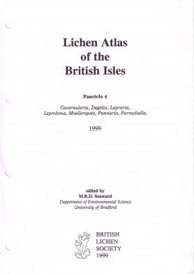 Lichen Atlas of the British Isles: Fascicle 4