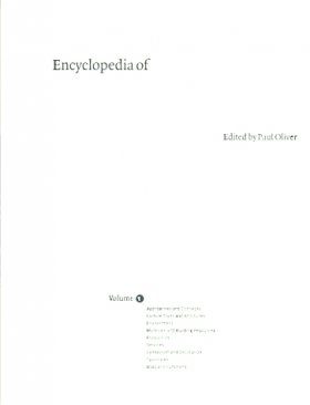 The Encyclopedia of Vernacular Architecture of the World (3-Volume Set)