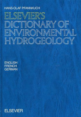 Elsevier's Dictionary of Environmental Hydrogeology