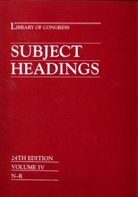 Library of Congress Subject Headings (5-Volume Set)