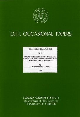 Local Management of Trees and Woodland Resources in Zimbabwe