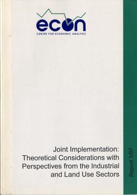 Joint Implementation: Theoretical Considerations with Perspectives from the Industrial and Land Use Sectors