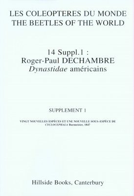 The Beetles of the World, Volume 14/1 (Supplement 1): American Dynastidae / Dynastidae Américains
