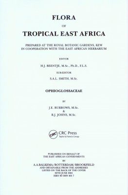 Flora of Tropical East Africa: Ophioglossaceae