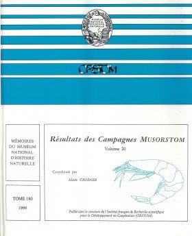 Résultats des Campagnes MUSORSTOM, Volume 20