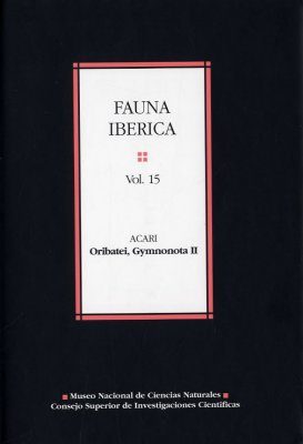 Fauna Ibérica, Volume 15: Acari - Oribatei: Gymnonota II