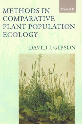 Methods in Comparative Plant Population Ecology