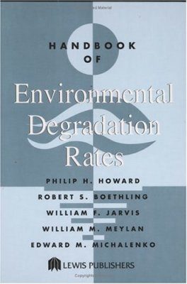Handbook of Environmental Degradation Rates