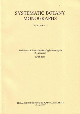 Revision of Solanum Section Cyphomandropsis (Solanaceae)