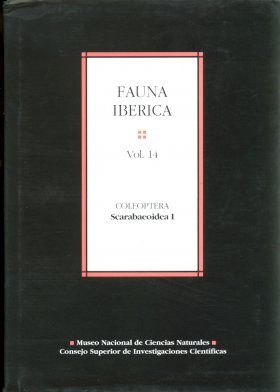 Fauna Ibérica, Volume 14: Coleoptera: Scarabaeoidea 1