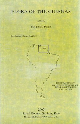 Flora of the Guianas, Supplement 3: The Guyanan Plant Collections of Robert and Richard Schomburgk