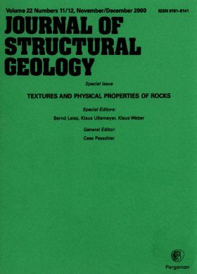 Special Issue of the Journal of Structural Geology, Vol. 22, No's. 11/12 November/December 2000: Textures and Physical Properties of Rocks