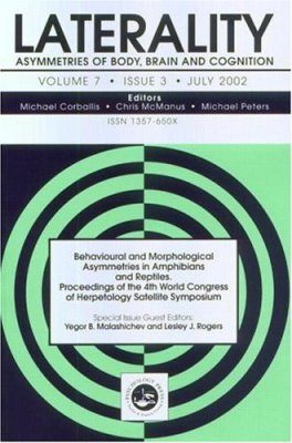 Behavioural and Morphological Asymmetries in Amphibians and Reptiles