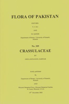 Flora of Pakistan, Volume 209: Crassulaceae