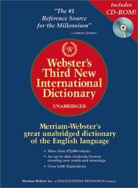 Webster's Third New International Dictionary
