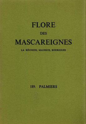 Flore des Mascareignes, Volume 189: Palmiers