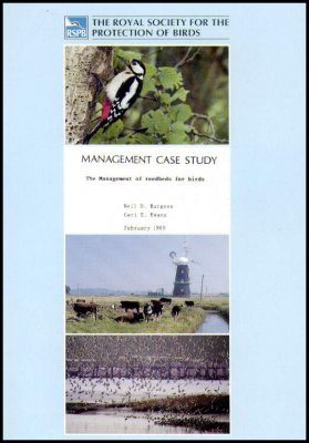 The Management of Reedbeds for Birds