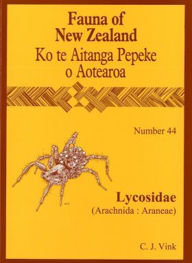 Fauna of New Zealand, No 44: Lycosidae (Arachnida: Araneae)