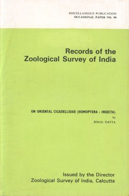 On Oriental Cicadellidae (Homoptera: Insecta)
