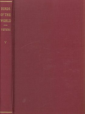 Check-List of Birds of the World, Volume V