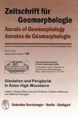 Glaciation and Periglacial in Asian High Mountains