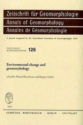 Environmental Change and Geomorphology