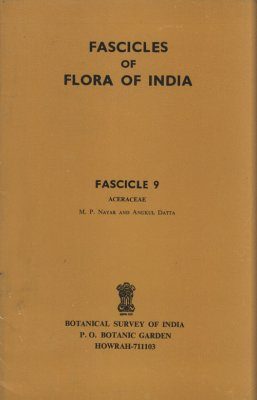 Fascicles of Flora of India, Fascicle 9