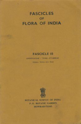 Fascicles of Flora of India, Fascicle 10