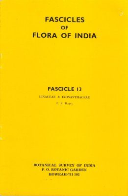 Fascicles of Flora of India, Fascicle 13