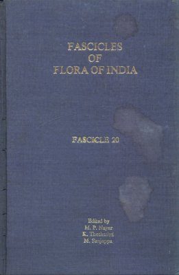 Fascicles of Flora of India, Fascicle 20