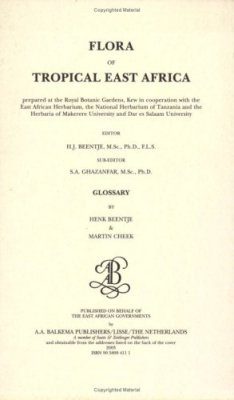 Flora of Tropical East Africa: Glossary