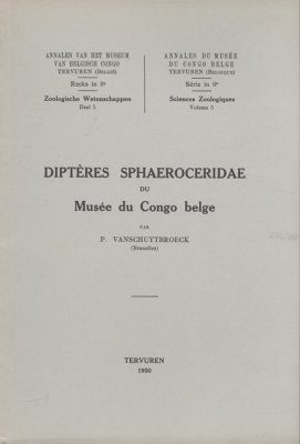 Diptères, Sphaeroceridae du Musée du Congo Belge