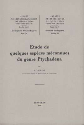 Etude de Quelques Espèces Méconnues du Genre Ptychadena