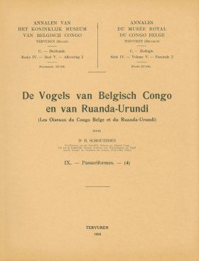 De Vogels van Belgisch Congo en Van Ruanda-Urundi (Les oiseaux du Congo Belge et du Ruanda-Urundi): IX - Passsiformes (4)