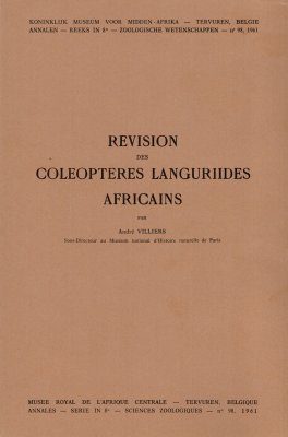 Révision des Coléoptères Languriides Africains