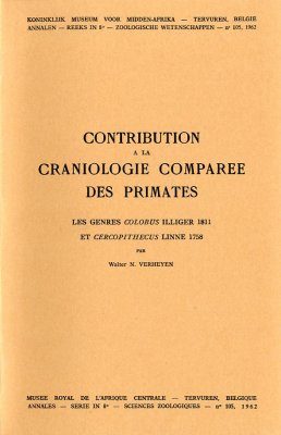 Contribution à la Craniologie Comparée des Primates