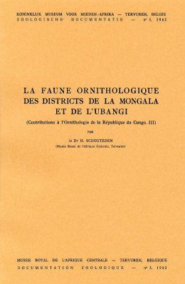 La Faune Ornithologique des Districts de la Mongala et de l'Ubangi