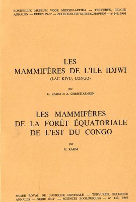 Les Mammifères de la Forêt Equatoriale de l'Est du Congo (II) - Les Mammifères de l'île Idjwi (Lac Kivu, Congo)