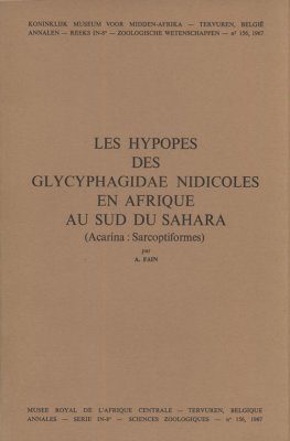 Les Hypopes des Glycyphagidae Nidicoles en Afrique au Sud du Sahara (Acarina: Sarcoptiformes)