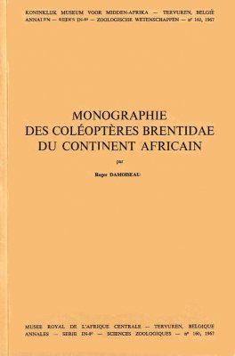 Monographie des Coléoptères Brentidae du Continent Africain