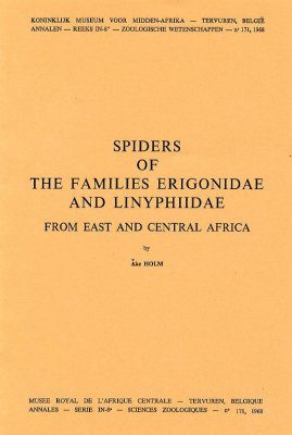 Spiders of the Families Erigonidae and Linyphiidae from East and Central Africa