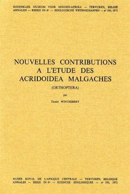 Nouvelles Contributions à l'Etude des Acridoidea Malgaches (Orthoptera)
